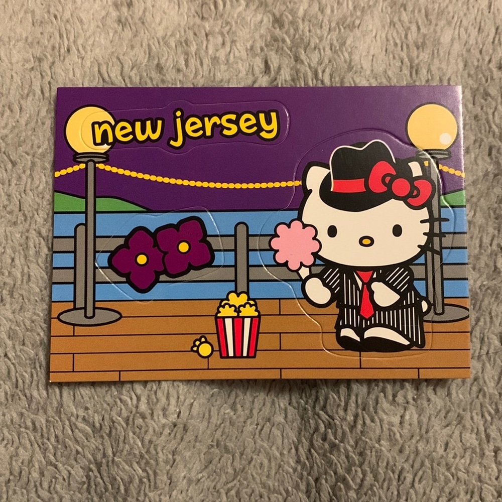 5/10$ New Jersey Hello Kitty Stickers!